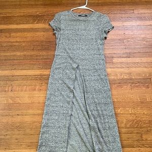 Grey t-shirt duster
